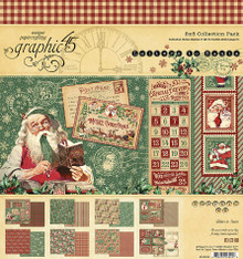 Graphic 45 8X8 Papercrafting Paper- Letters to Santa