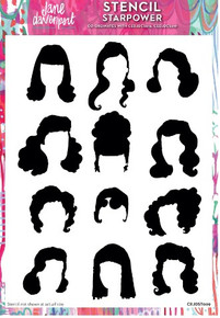 Creative Expressions- Jane Davenport- Stencil- Starpower 8 in x 12 in