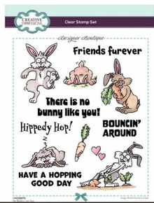 Creative Expressions- Designer Boutique A5 Clear Stamp Set- No Bunny Like You