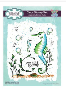 Creative Expressions- Bonnita Moaby A5 Clear Stamp Set- Seas The Day