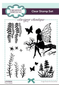 Creative Expressions- Designer Boutique A6 Clear Stamps- Fairy Glade