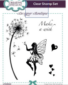Creative Expressions Designer Boutique A6 Clear Stamp Set- Fairy Wishes