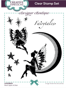 Creative Expressions- Designer Boutique A6 Clear Stamp Set- Wish Upon A Star