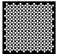 Creative Expressions- That Special Touch- 6 x 6 Mask- Connected