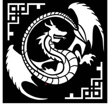 Creative Expressions- That Special Touch- 6"x 6" Mask -Year of the Dragon