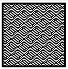 Creative Expressions- That Special Touch- 6 x 6 Mask- Aran Piping