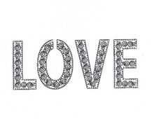 Creative Expressions- Sue Wilson Rubber Stamps - Forever Love