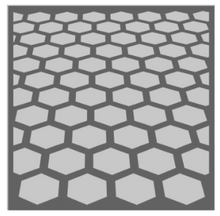 Creative Expressions- That Special Touch- 6"x 6" Mask - Cells