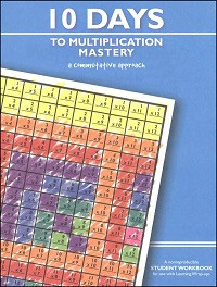 10 Days to Multiplication Mastery Student Workbook