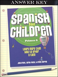 Spanish for Children A Answer Key