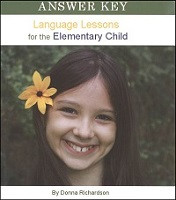 Language Lessons for the Elementary Child 1 Key
