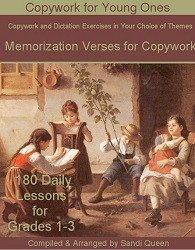 Copywork - Memorization Verses