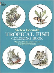 Tropical Fish Coloring Book