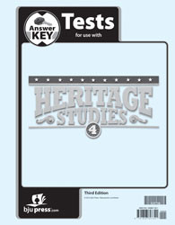 Heritage Studies 4 Test Key 3rd Edition