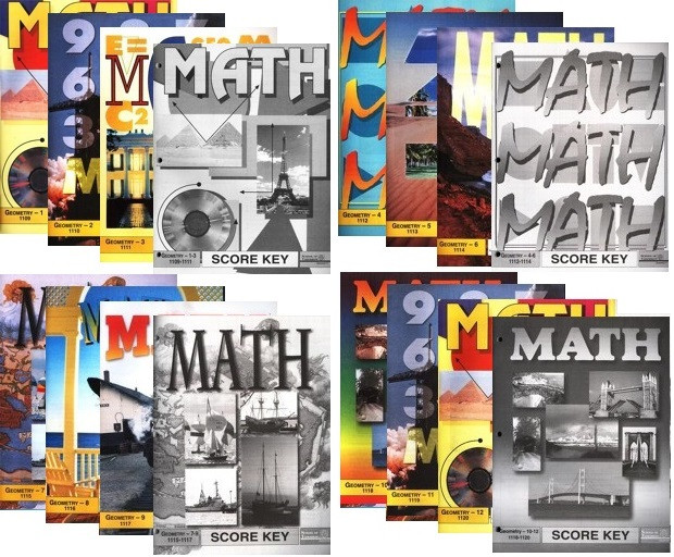 School of Tomorrow / ACE Math Grade 10 #1109 - 1120 Geometry with