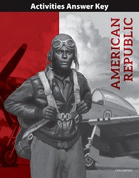 American  Republic Student Activities Manual  Answer Key 5th Edition
