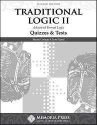 Traditional Logic 2 Quizzes and Tests