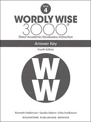 Wordly Wise 3000 Grade 4 Key 4th Edition