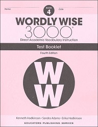 Wordly Wise 3000 Grade 4 Tests 4th Edition
