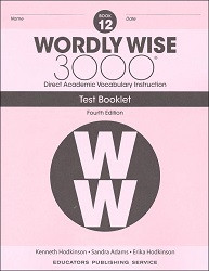 Wordly Wise 3000 Grade 12 Tests 4th Edition