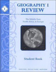 Memoria Press Geography 1 Review Student Book