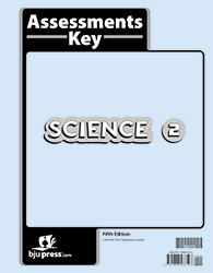 Science  2 Test Answer Key  5th Edition