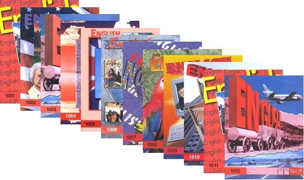 School of Tomorrow / ACE English Grade 1 #1001 - 1012 Paces Only