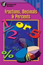 *One Free Book With Every $50* - Fractions, Decimals, &  Percents