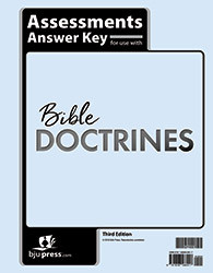 Bible Doctrines Assessments Answer Key 1st Edition