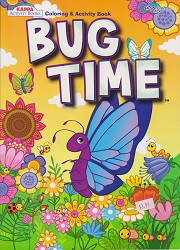 *One Free Book With Every $50* - Bug Time Coloring & Activity Book