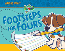 DCA - Footsteps for Fours Writing Packet (3rd ed.)