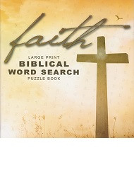 *One Free Book With Every $50* - Large Print Biblical Word Search Puzzle Book