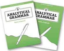 Analytical Grammar Level 3: Parts of Speech Set