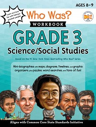 *One Free Book with Every $50* - Who Was? Workbook: Grade 3 Science/Social Studies