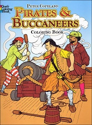 Pirates and Buccaneers Coloring Book