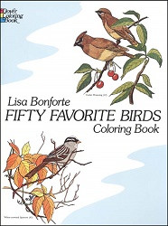 Fifty Favorite Birds Coloring Book