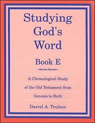 Studying God's Word Book E
