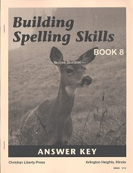 Building Spelling Skills Book 8 Answer Key