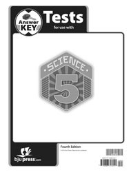 Science 5 Tests Answer Key (4th ed.)
