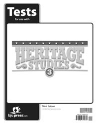Heritage Studies 3 Tests (3rd ed.)
