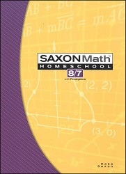 Saxon Math 8/7 Student Text (3rd Edition)
