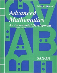 Saxon Math Advanced Math Solution (2nd Edition)