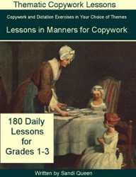 Copywork - Lessons in Manners