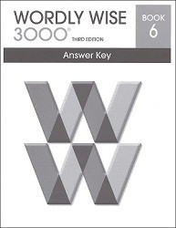 Wordly Wise 3000 Grade  6 Key