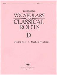 Vocabulary from Classical Roots D Test