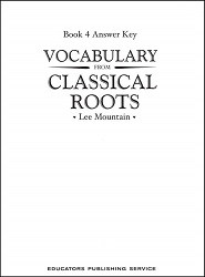 Vocabulary from Classical Roots 4 Key