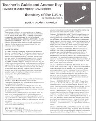 Story of the U.S.A. #4: Modern America Answer Key
