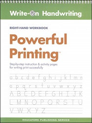 Powerful Printing Workbook (Right-Hand)
