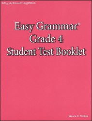 Easy Grammar 4 Test