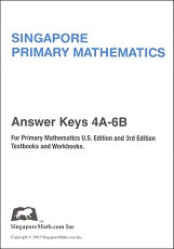 Primary Mathematics 4a 6b Answer Key Lifelong Learning Resources And Childrens Books